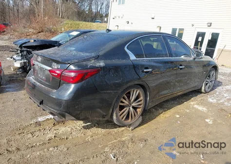2019 Infiniti Q50 3.0T Luxe/3.0T Signature Edition/3.0T Sport из США, поврежденный, VIN JN1EV7AR1KM559391
